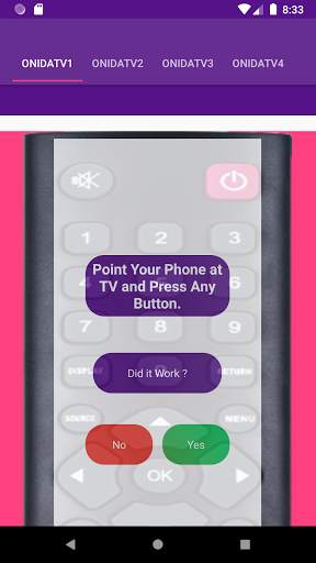 Onida TV Remote screenshot 3
