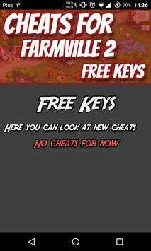 Cheats Keys For FarmVille 2 screenshot 1