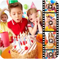 Birthday Song Video Maker icon