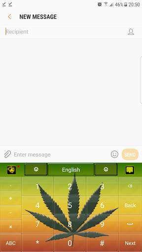 Weed Reggaeton Keyboard скриншот 3