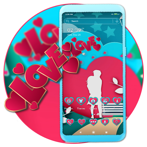 Couple Love Launcher Theme icon