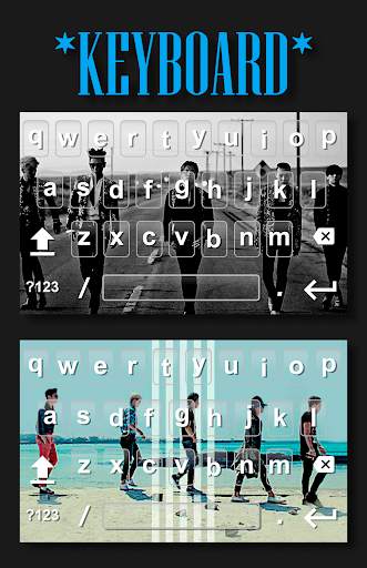 BigBang Keyboard (Keypad Background) screenshot 5