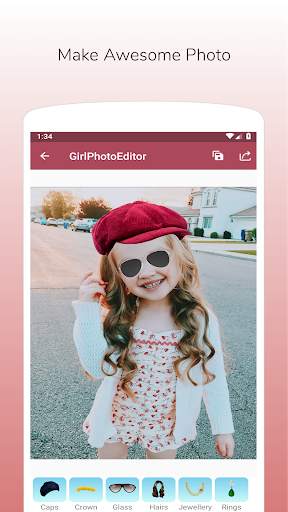 Girl Photo Editor 5 تصوير الشاشة