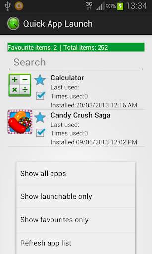 Quick App Launch скриншот 4