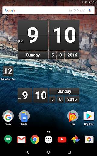 Retro Clock Widget screenshot 6
