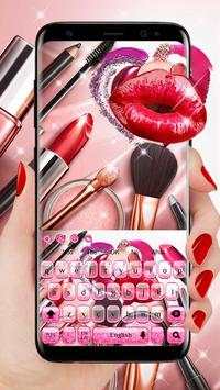 Makeup Live Keyboard screenshot 1