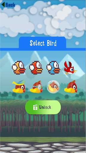 Flying Bird - Flapper Birdie Game स्क्रीनशॉट 7