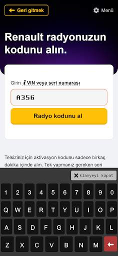 Radyo kodu üreteci screenshot 2