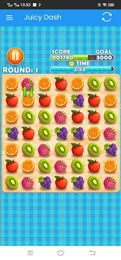 Juicy Dash | Fruit Puzzle Game screenshot 5