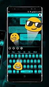 Business Black Blue Keyboard screenshot 3
