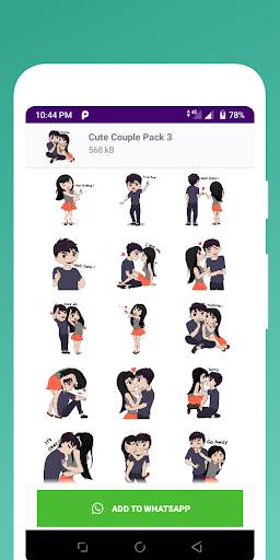 WAStickerApps - Kiss Stickers for WhatsApp screenshot 4