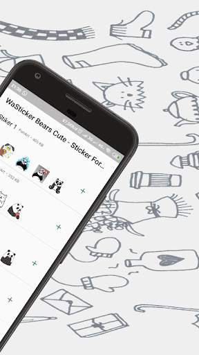WaSticker Bears Cute - Sticker For Whatapp screenshot 3