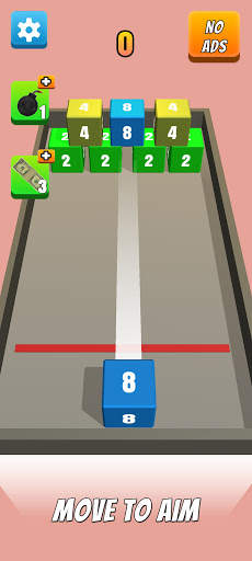 Merge Block: 2048 - 3D Merge Cube Game screenshot 8