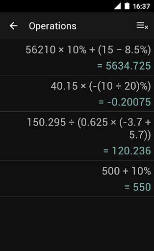 Calculator screenshot 6