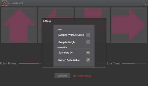 Accessible NXT screenshot 4