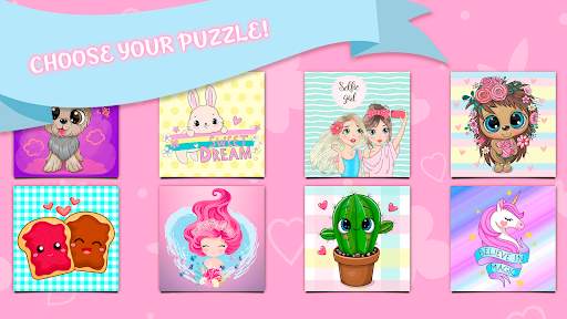 Puzzles: game for girls screenshot 4