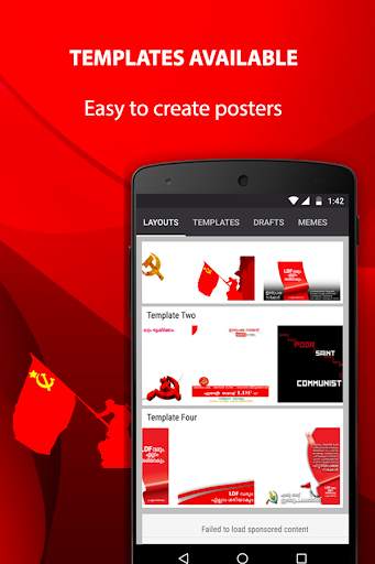 Communist Poster Maker - Create Posters for LDF screenshot 2