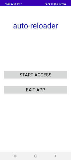 Auto-reloader screenshot 1