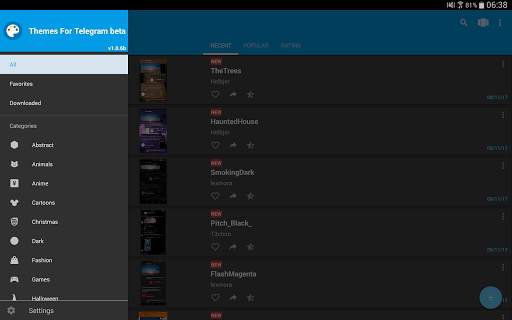 Themes for Telegram screenshot 10