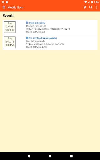 Mobile Nom - Food Truck Finder screenshot 8