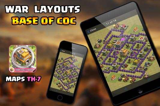 New COC base for town hall 7 screenshot 1