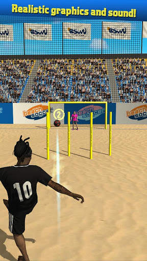 Beach Flick Soccer Shootout screenshot 4