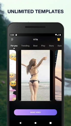 ViTik - Music Video Editor with Effect - FREE screenshot 1