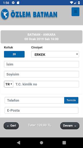 Özlem Batman Seyahat screenshot 4
