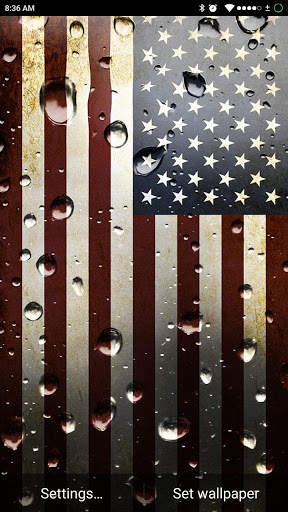 usa flag - live wallpaper screenshot 1