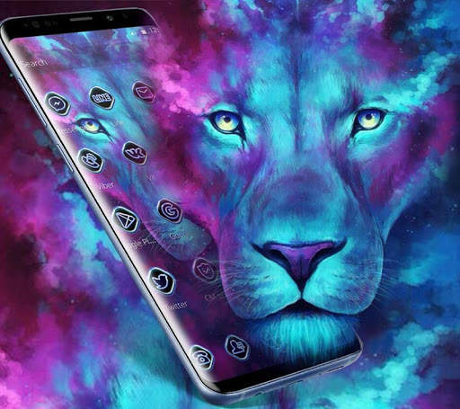 Dark Cyan Legend Lion Theme screenshot 2