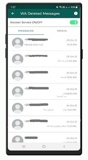 Recover WA Deleted Messages screenshot 2