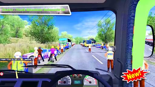 Canter - Truck Simulator Indonesia 3D screenshot 3