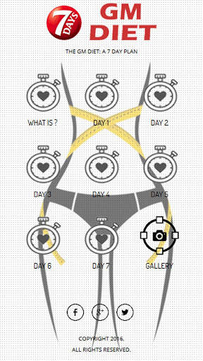GM Diet Plan screenshot 1