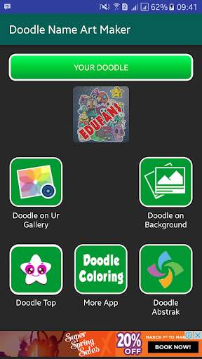 Doodle Name Art Maker screenshot 1