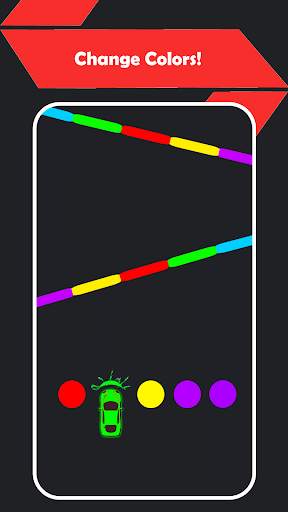 Road Blocks: Super Crazy Color Driving! screenshot 2
