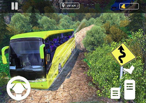 Real Offroad Bus Simulator 2020 Tourist Hill Bus screenshot 6