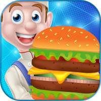 Fast Burger Shop -  Chef Cooking Game logo