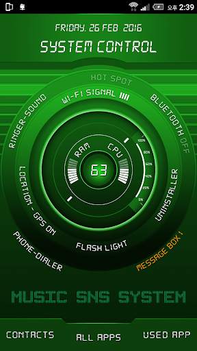 Circle total launcher theme screenshot 3