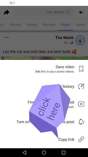 video downloader for facbook video download HD screenshot 2