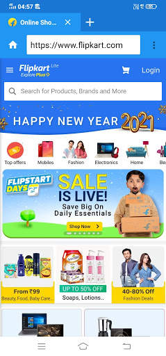 Fast browser lite screenshot 8