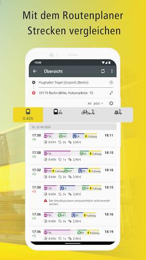BVG Fahrinfo: Bus, Bahn & ÖPNV Karte Berlin screenshot 2