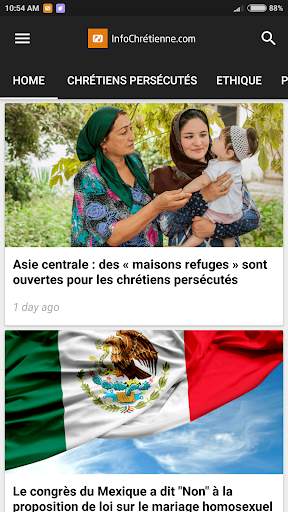 Info Chrétienne screenshot 2