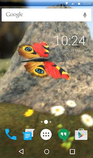 Butterfly Animated Keyboard   Live Wallpaper screenshot 6