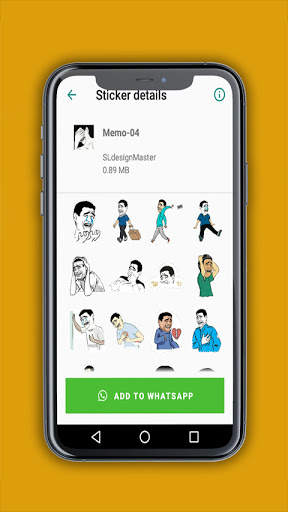 HI - Stickers For WhatsApp screenshot 7
