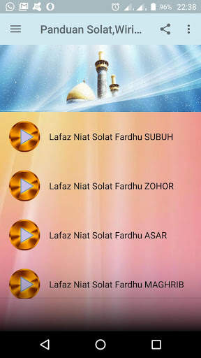 Panduan Solat,Wirid & Doa screenshot 2