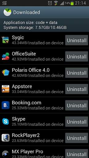Task Manager S4 Shortcut 4 تصوير الشاشة