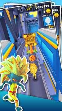 Super Stickman Dragon Saiyan  Runner screenshot 1