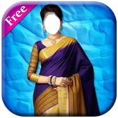 Women saree Photo Change 1.1