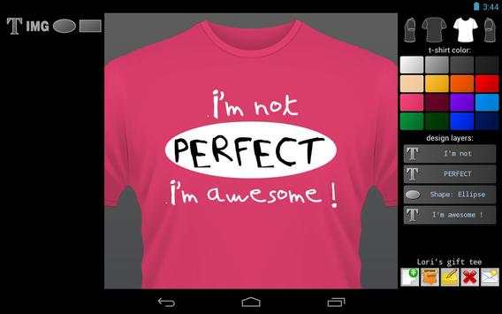 T-shirt Designer 6 تصوير الشاشة