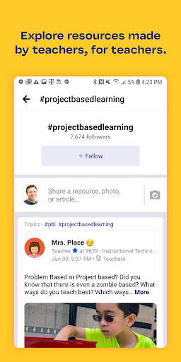 Edmodo screenshot 2